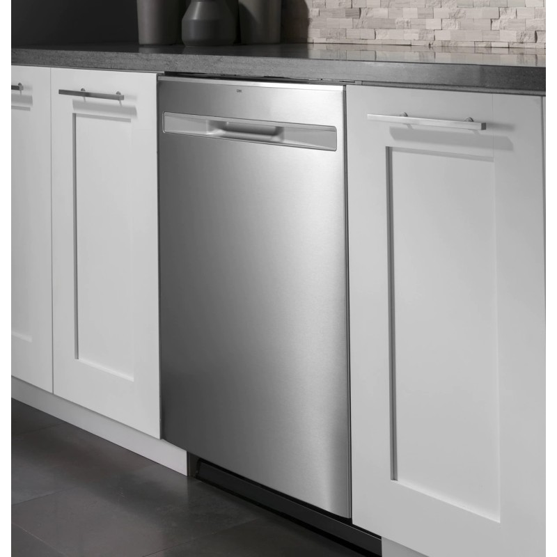 GE Fingerprint Resistant Top Control with Stainless Steel Interior Dishwasher with Sanitize Cycle & Dry Boost