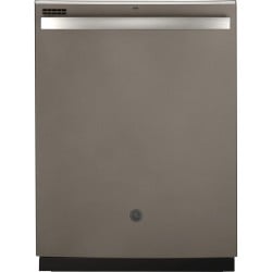 GE Top Control with Stainless Steel Interior Door Dishwasher with Sanitize Cycle & Dry Boost