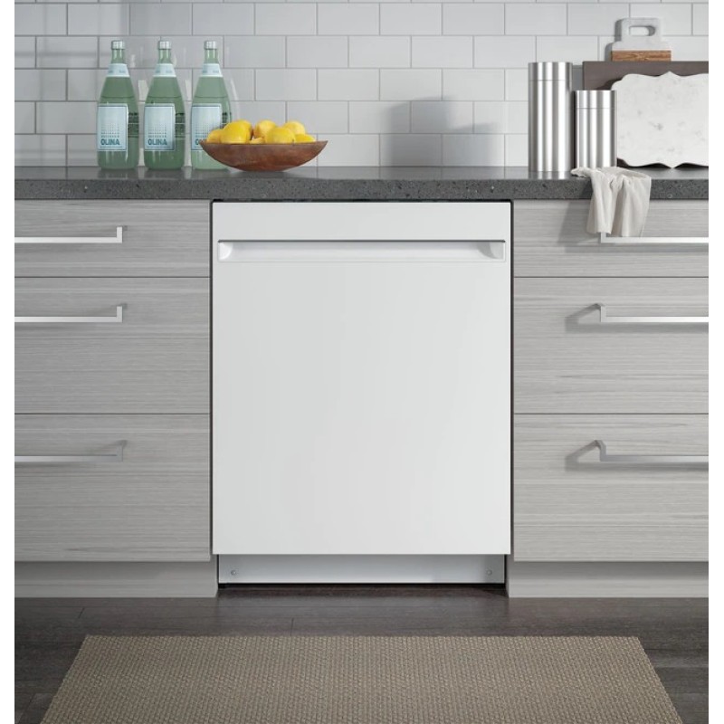 GE ADA Compliant Stainless Steel Interior Dishwasher with Sanitize Cycle