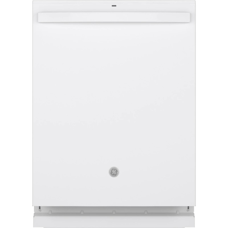 GE Top Control with Stainless Steel Interior Dishwasher with Sanitize Cycle & Dry Boost with Fan Assist