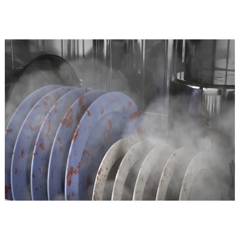 GE Top Control with Stainless Steel Interior Dishwasher with Sanitize Cycle & Dry Boost with Fan Assist