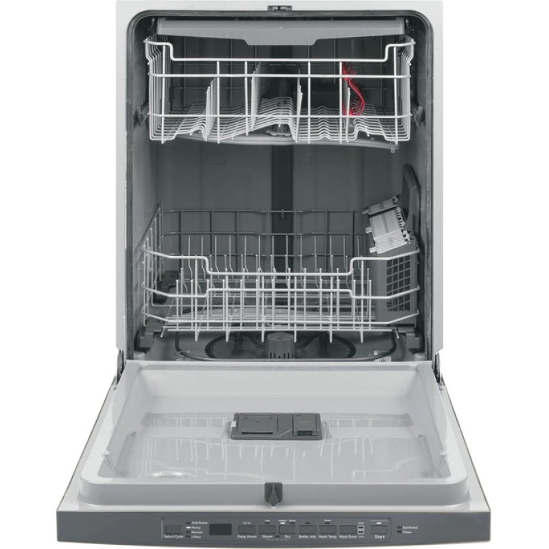 GE Top Control with Plastic Interior Dishwasher with Sanitize Cycle & Dry Boost