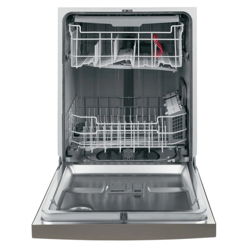 GE Front Control with Stainless Interior Door Dishwasher with Sanitize Cycle & Dry Boost