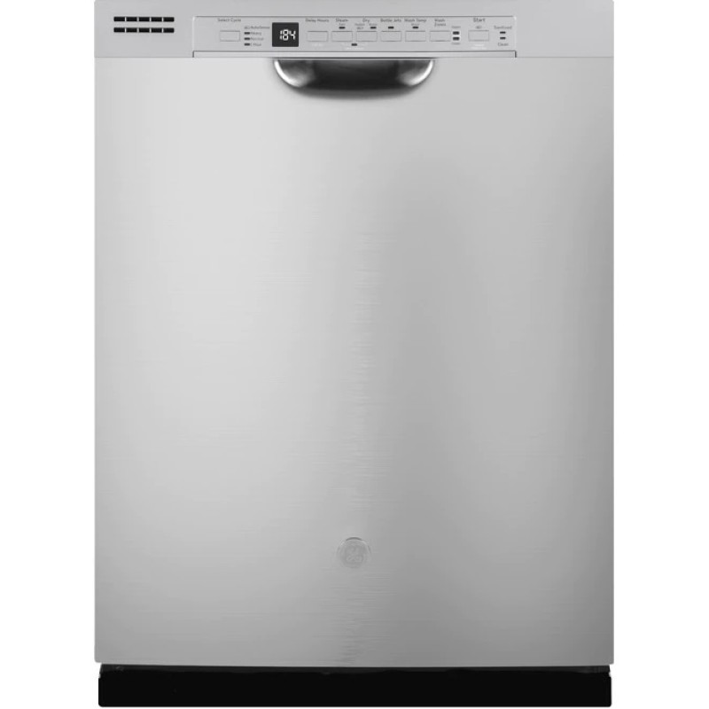GE Front Control with Plastic Interior Dishwasher with Sanitize Cycle & Dry Boost