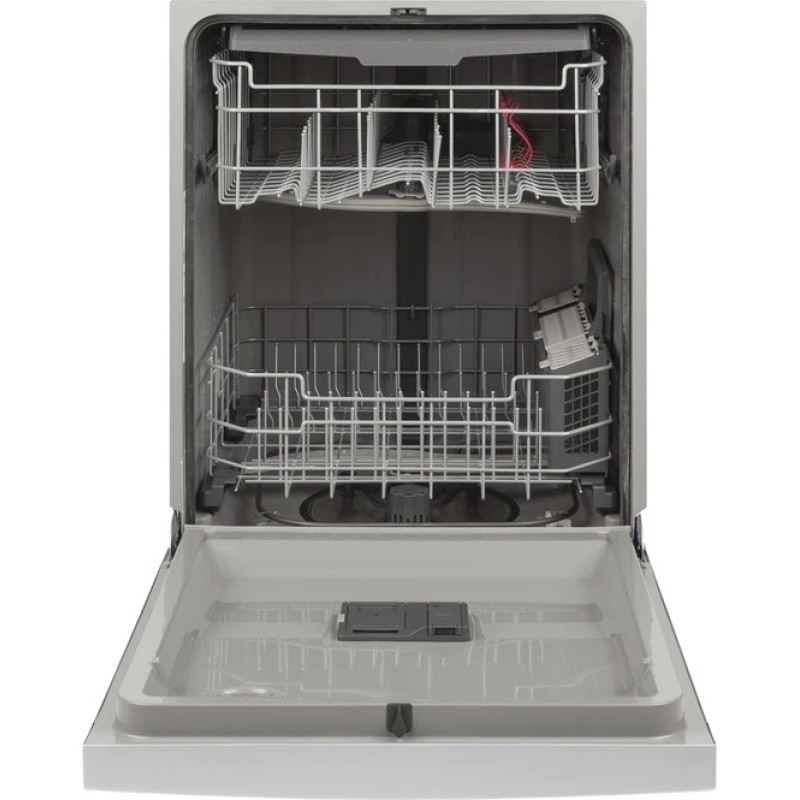 GE Front Control with Plastic Interior Dishwasher with Sanitize Cycle & Dry Boost