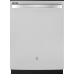 GE Fingerprint Resistant Top Control with Plastic Interior Dishwasher with Sanitize Cycle & Dry Boost