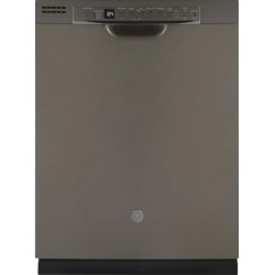 GE Front Control with Plastic Interior Dishwasher with Sanitize Cycle & Dry Boost