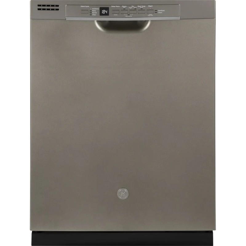 GE Front Control with Plastic Interior Dishwasher with Sanitize Cycle & Dry Boost