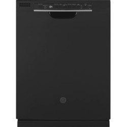 GE Front Control with Plastic Interior Dishwasher with Sanitize Cycle & Dry Boost