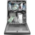 GE Front Control with Plastic Interior Dishwasher with Sanitize Cycle & Dry Boost