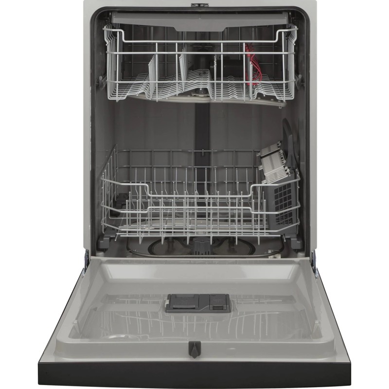 GE Front Control with Plastic Interior Dishwasher with Sanitize Cycle & Dry Boost