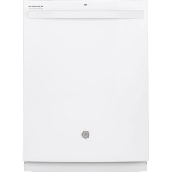 GE Top Control with Plastic Interior Dishwasher with Sanitize Cycle & Dry Boost