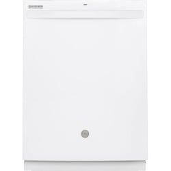 GE Top Control with Plastic Interior Dishwasher with Sanitize Cycle & Dry Boost