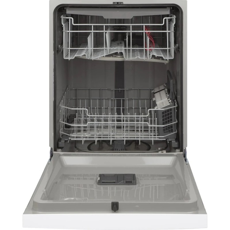 GE Front Control with Plastic Interior Dishwasher with Sanitize Cycle & Dry Boost