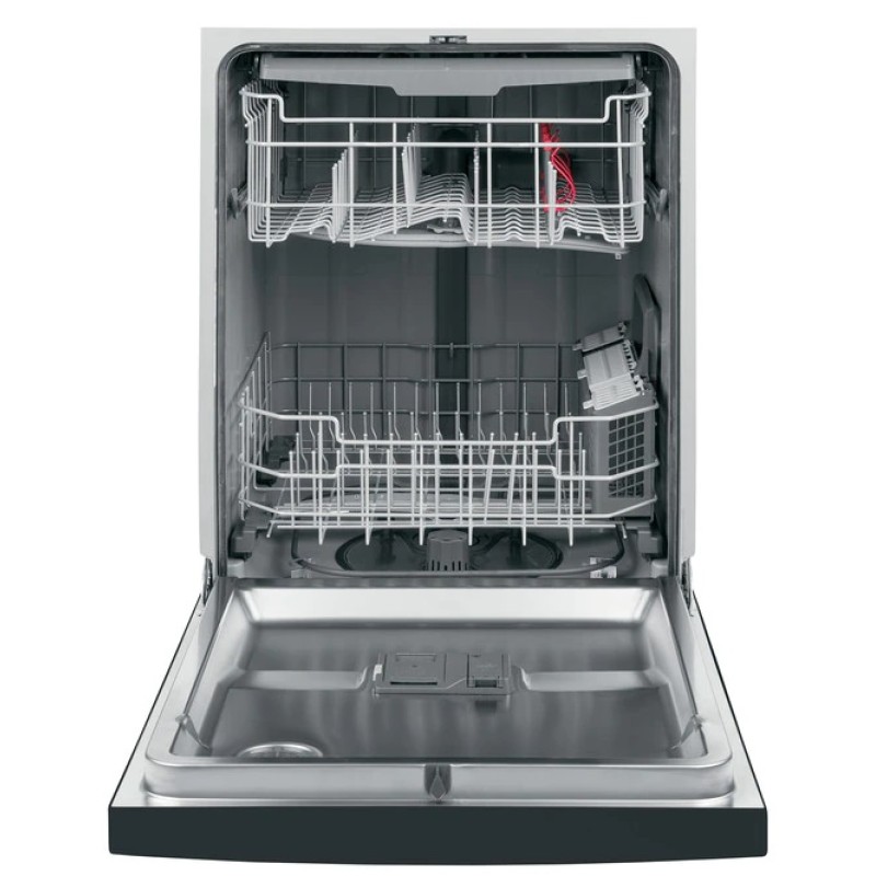 GE Front Control with Stainless Interior Door Dishwasher with Sanitize Cycle & Dry Boost