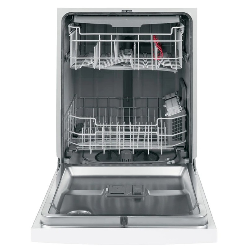 GE Front Control with Stainless Interior Door Dishwasher with Sanitize Cycle & Dry Boost