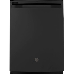 GE Top Control with Plastic Interior Dishwasher with Sanitize Cycle & Dry Boost