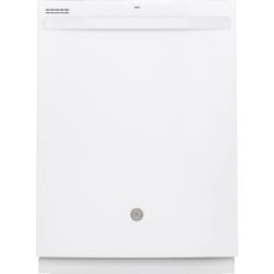 GE Top Control with Plastic Interior Dishwasher with Sanitize Cycle & Dry Boost