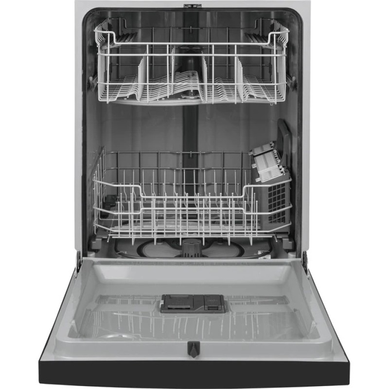 GE Front Control with Plastic Interior Dishwasher with Sanitize Cycle & Dry Boost