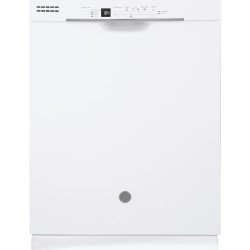 GE Front Control with Plastic Interior Dishwasher with Sanitize Cycle & Dry Boost