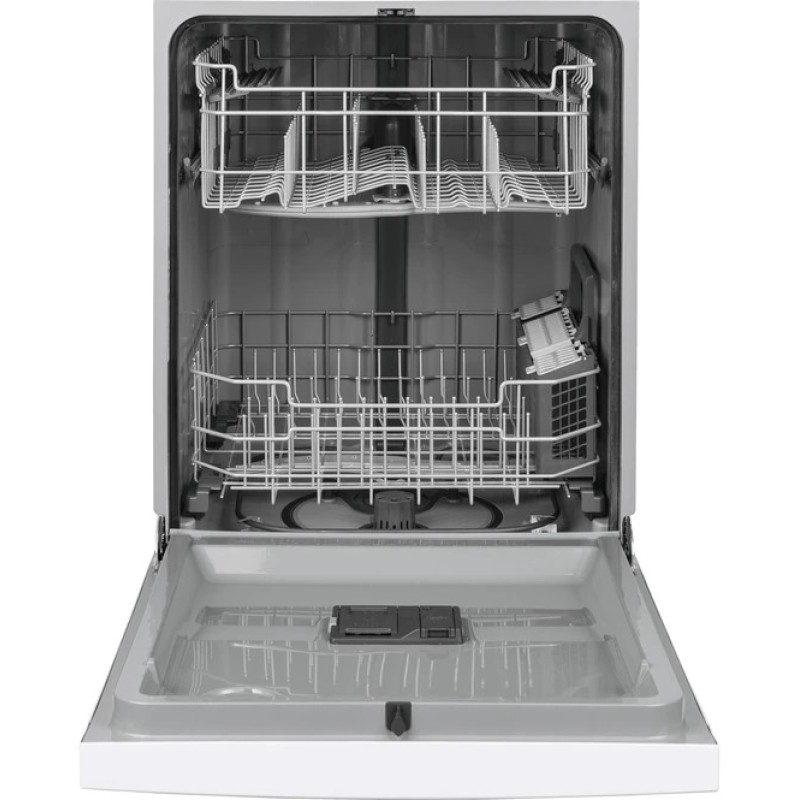 GE Front Control with Plastic Interior Dishwasher with Sanitize Cycle & Dry Boost