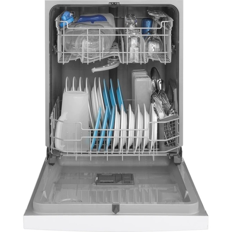 GE Front Control with Plastic Interior Dishwasher with Sanitize Cycle & Dry Boost