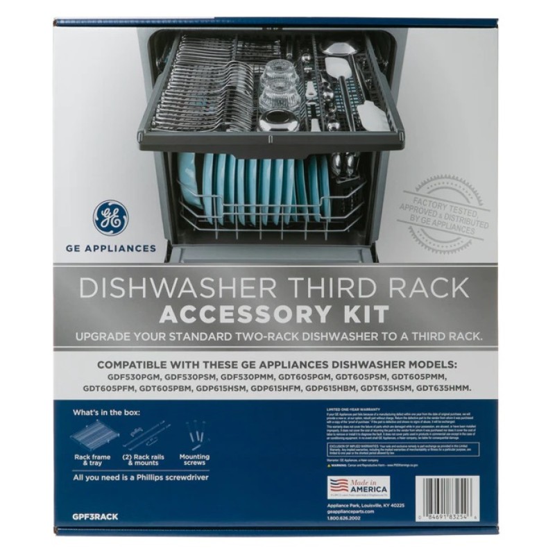 Dishwasher Third Rack Accessory Kit