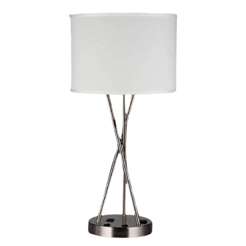 Single Table Lamp with USB Port