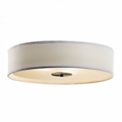 Indoor Ceiling Fixture 13X3.5" for MPLR, Fabric, PMMA diffuser(21357-BP6)