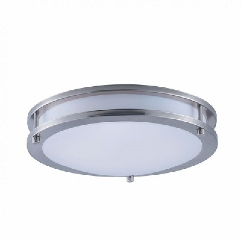 Indoor Ceiling Fixture 12X3.2" for MPLR, PMMA diffuser(21400-BN-BP6)