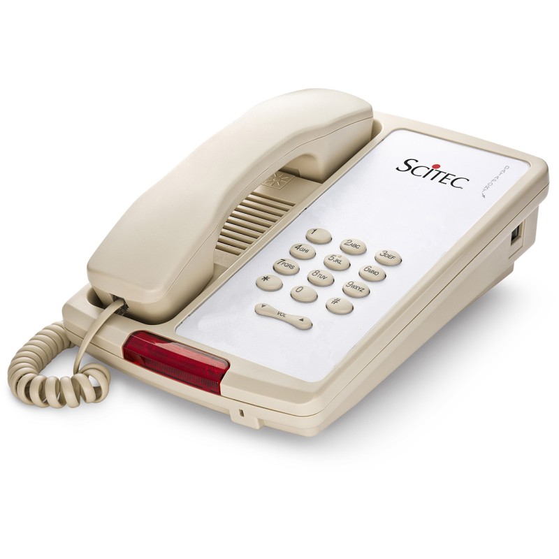 Aegis-P-08 Hotel Telephone – Basic Line-Powered Phone, One & Two-Line Options