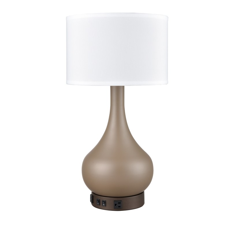 Table Lamps Champagne Plus Dark Bronze