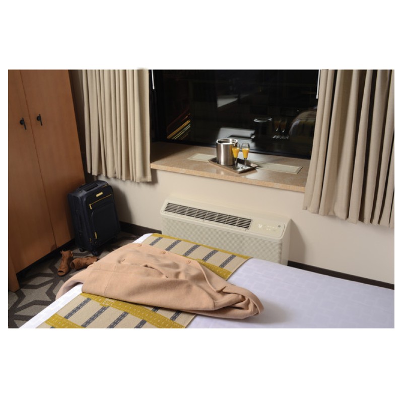 GE Zoneline Cooling and Electric Heat Unit with Makeup Air, 230/208 Volt