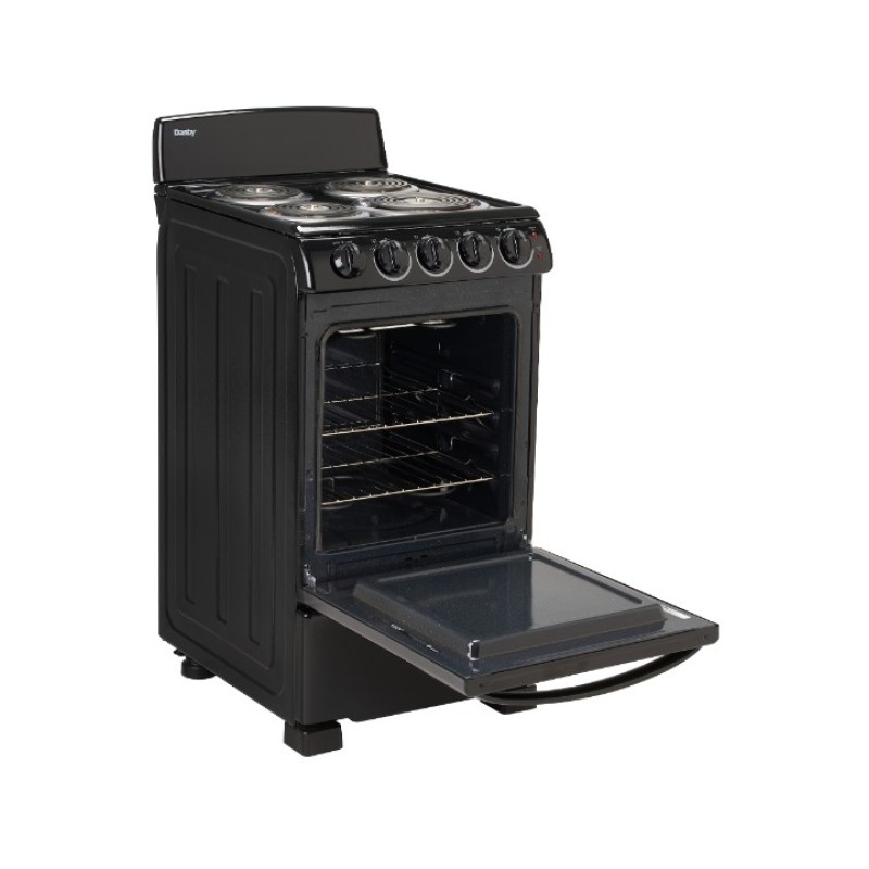 Danby 20 Wide Electric Range in Black DER202B
