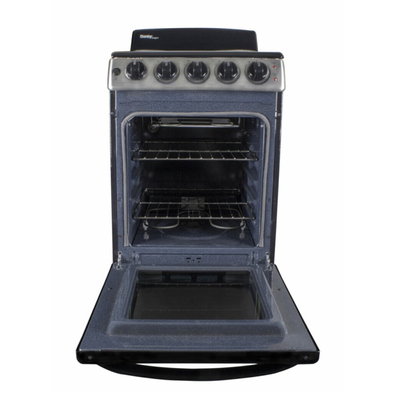 Danby 20 Wide Electric Range in Stainless Steel DER202BSS
