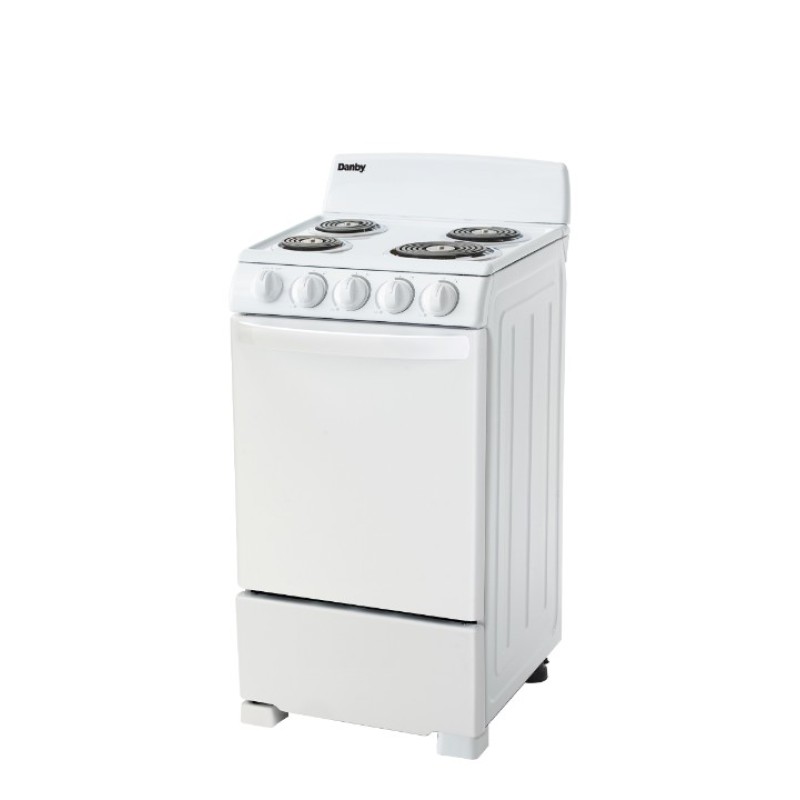 Danby 20 Wide Electric Range in White DER202W