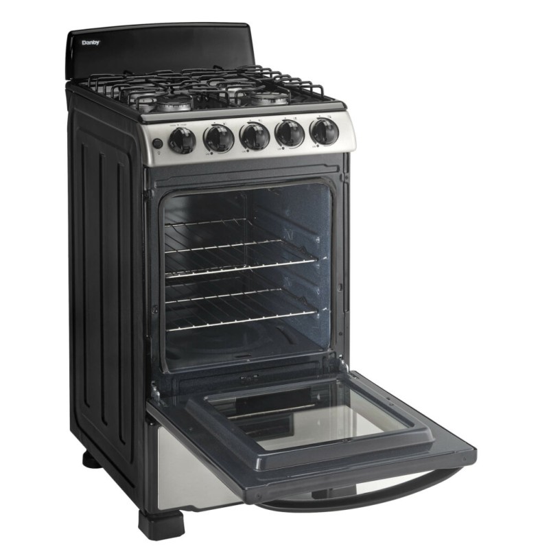 Danby 20 Wide Gas Range in Stainless Steel DR202BSSGLP