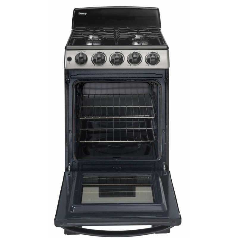 Danby 20 Wide Gas Range in Stainless Steel DR202BSSGLP