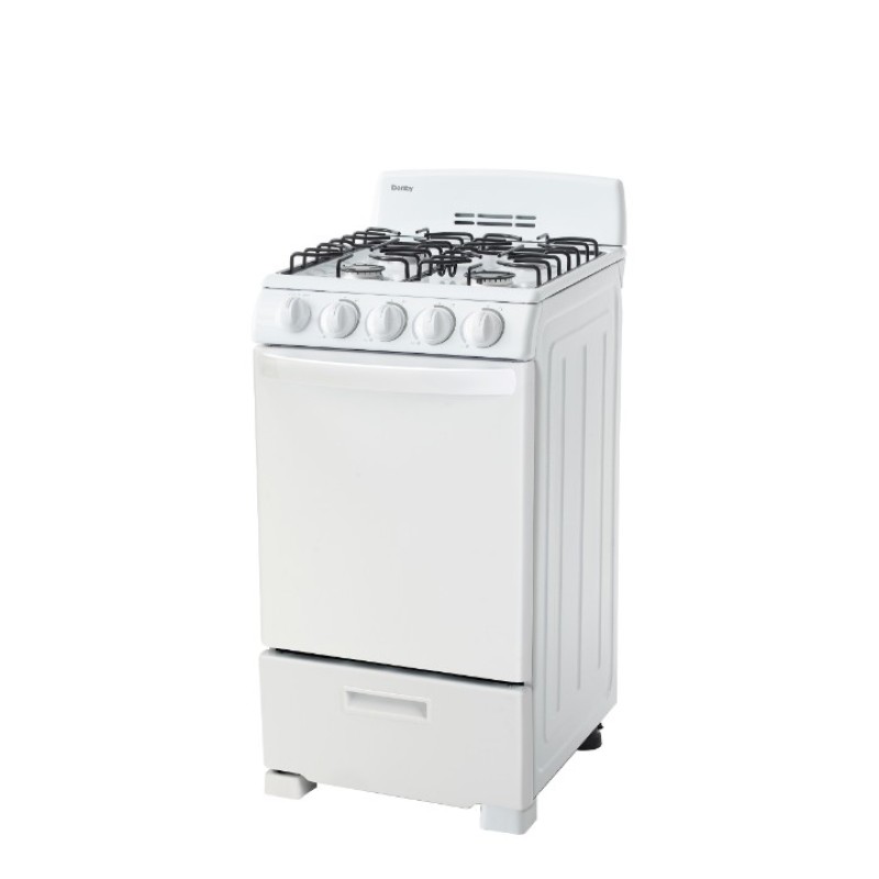 Danby 20 Wide Gas Range in White DR202WGLP