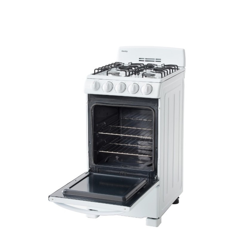 Danby 20 Wide Gas Range in White DR202WGLP