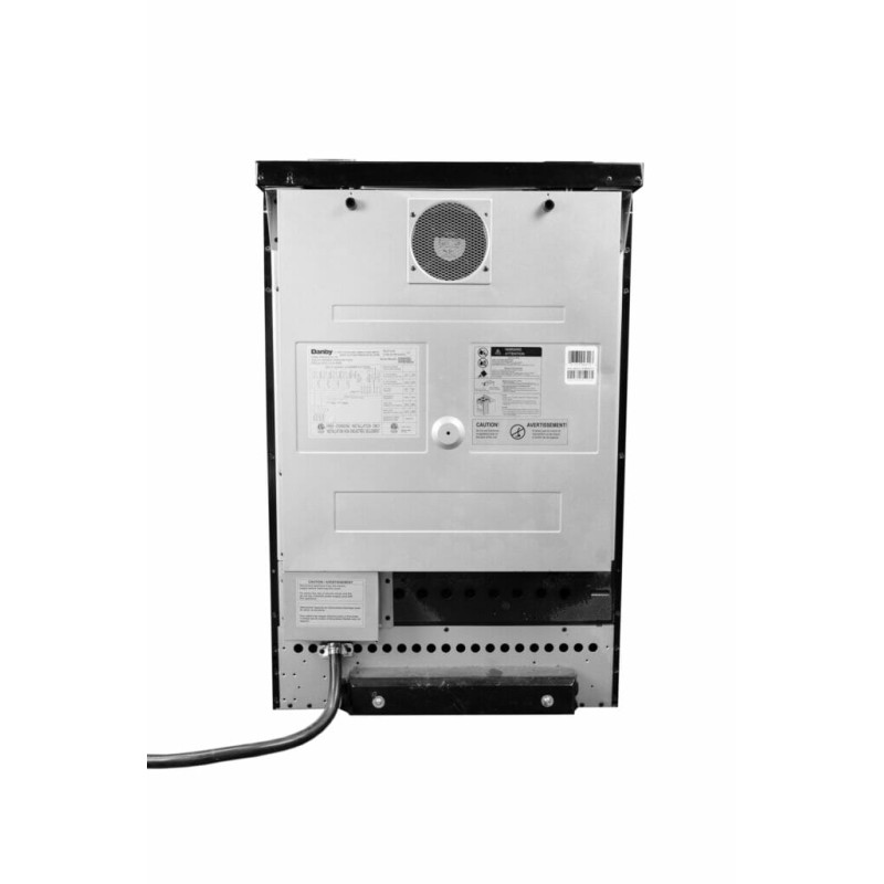 Danby 24-in TruAirFry Smooth top Slide-in Electric Range in Stainless Steel DRCA240BSS