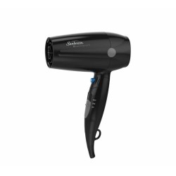 Sunbeam Folding 1875W Hand-Held Hair Dryer, Black HD3005-005