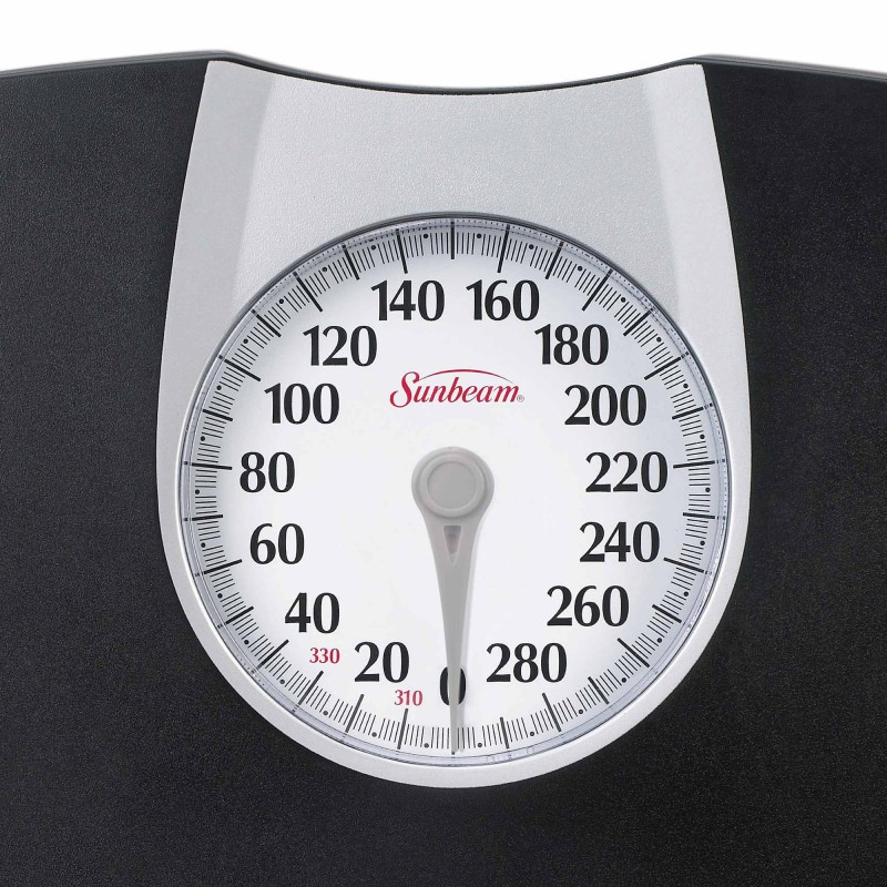 Sunbeam Dial Floor Scale, Black  SAB602DQ-05