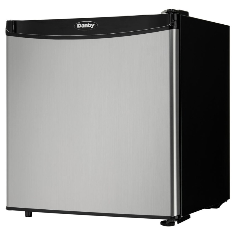 Danby 1.6 cu. ft. Compact Fridge in Stainless Steel