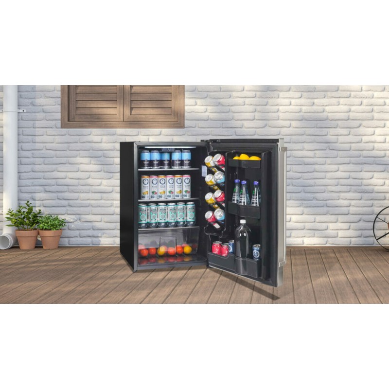 Danby 4.4 cu. ft. Outdoor Fridge in Stainless Steel