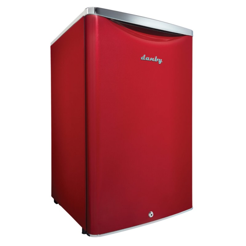 Danby 4.4 cu. ft. Contemporary Classic Compact Fridge in Metallic Red