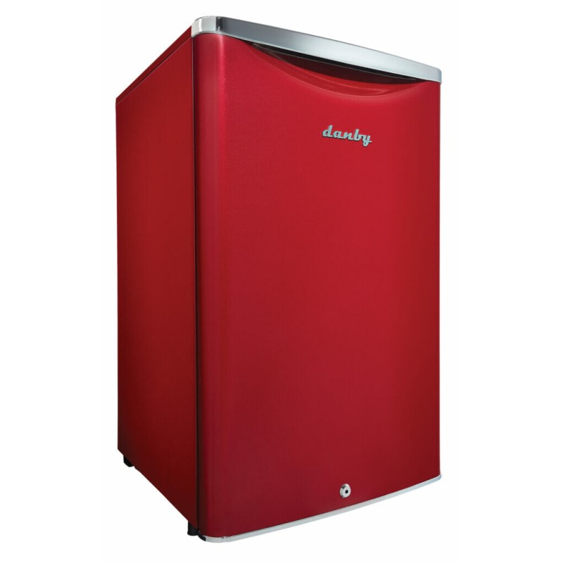 Danby 4.4 cu. ft. Contemporary Classic Compact Fridge in Metallic Red