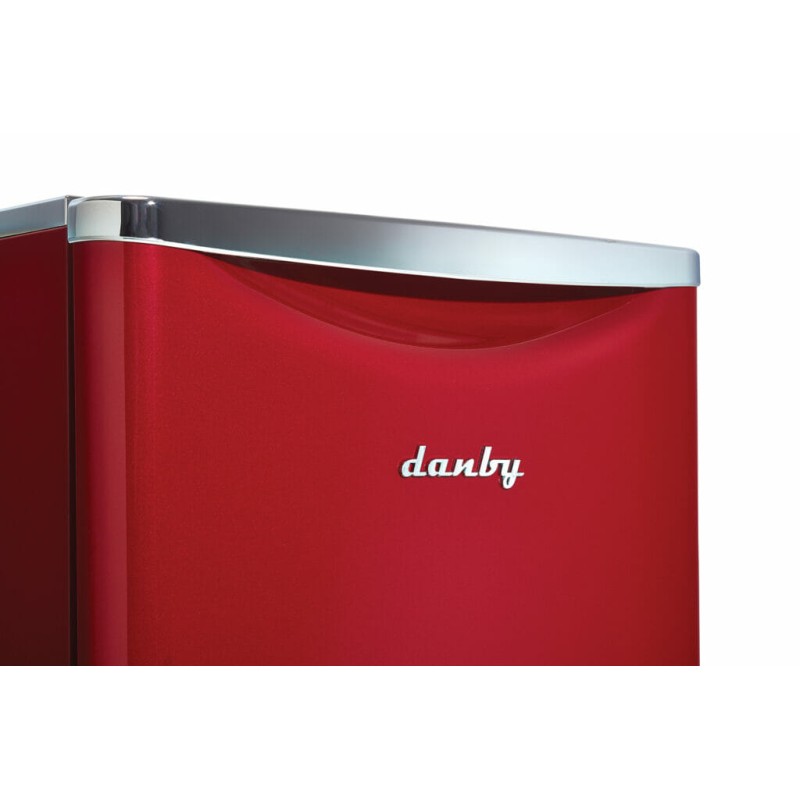 Danby 4.4 cu. ft. Contemporary Classic Compact Fridge in Metallic Red