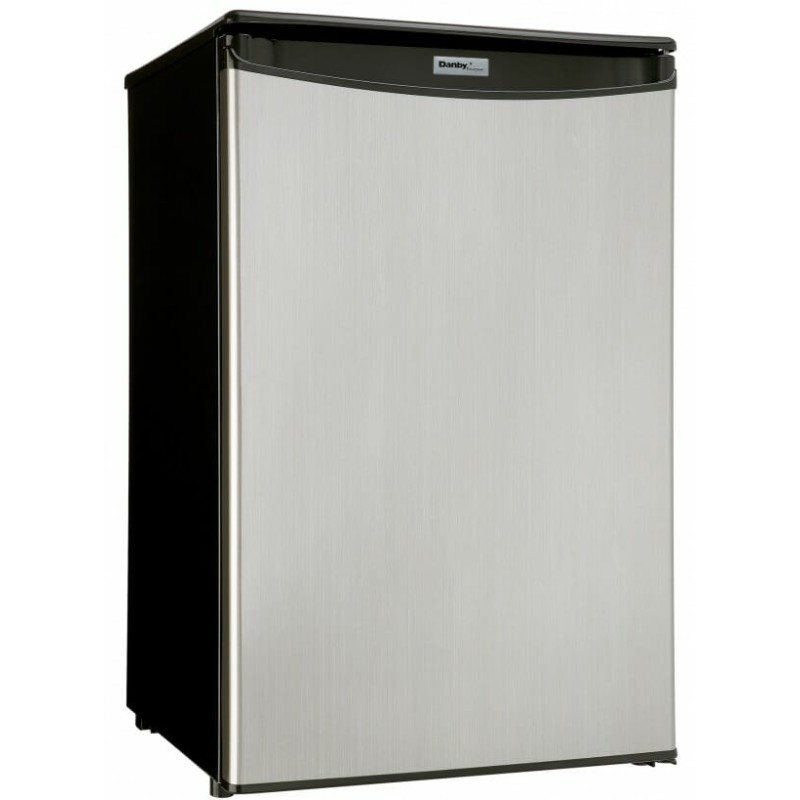 Danby 4.4 cu. ft. Compact Fridge in Stainless Steel