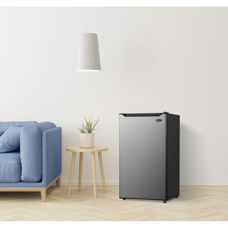 Danby 3.3 cu. ft. Compact Fridge in Stainless Steel